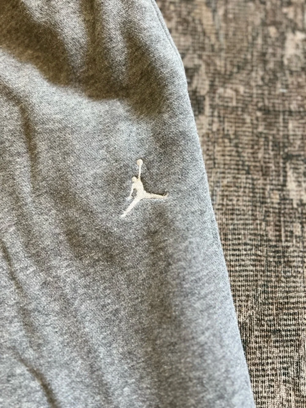 AIR JORDAN MENS FLEECE PANTS CARBON HEATHER 2XL